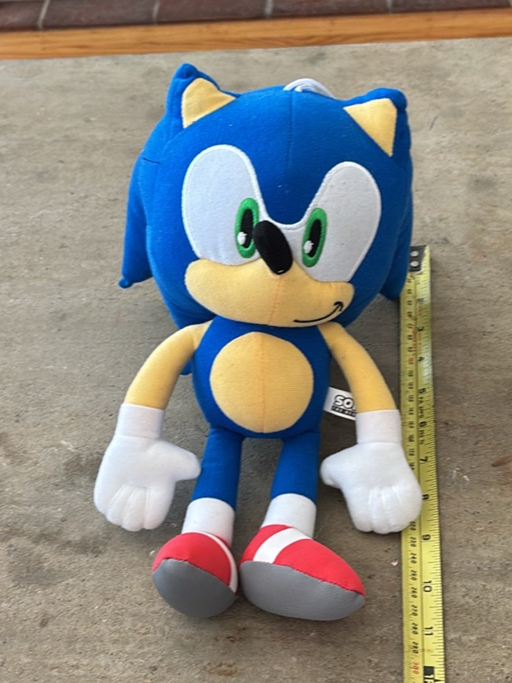 Sonic The Hedgehog Plush 11” inch Toy Factory Sega 2017 Plush